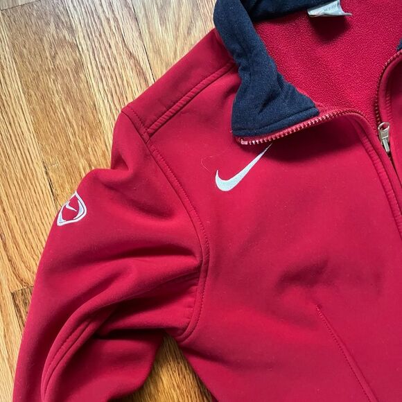 Nike US Soccer Black and Red Fleece Jacket - Picture 7 of 8
